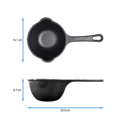 鋳鉄 ソースパン 0.4L (0.45QT)